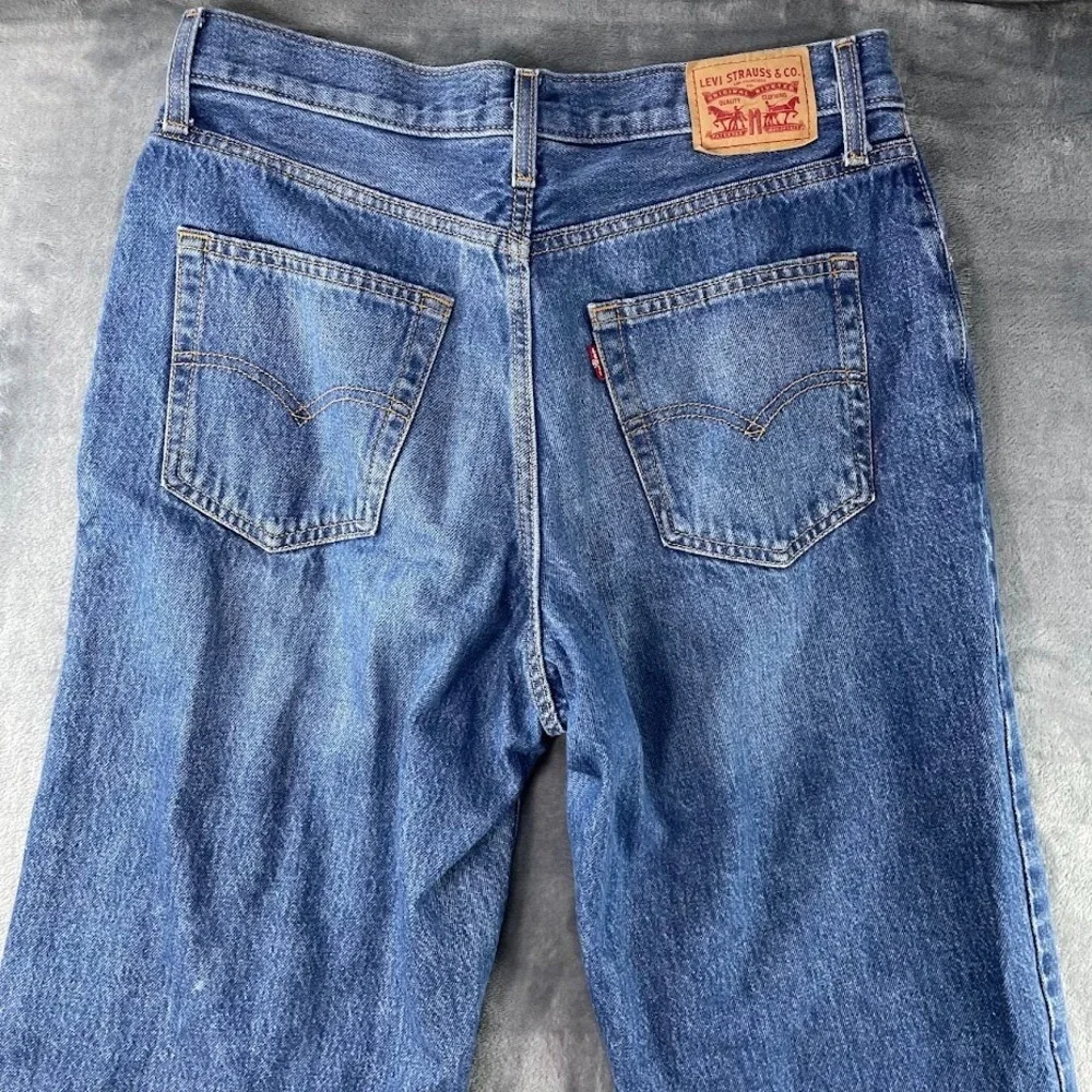 Levis 94 Baggy Jeans Mens 30 (32x30) Blue Medium Wash Loose Fit Denim Streetwear